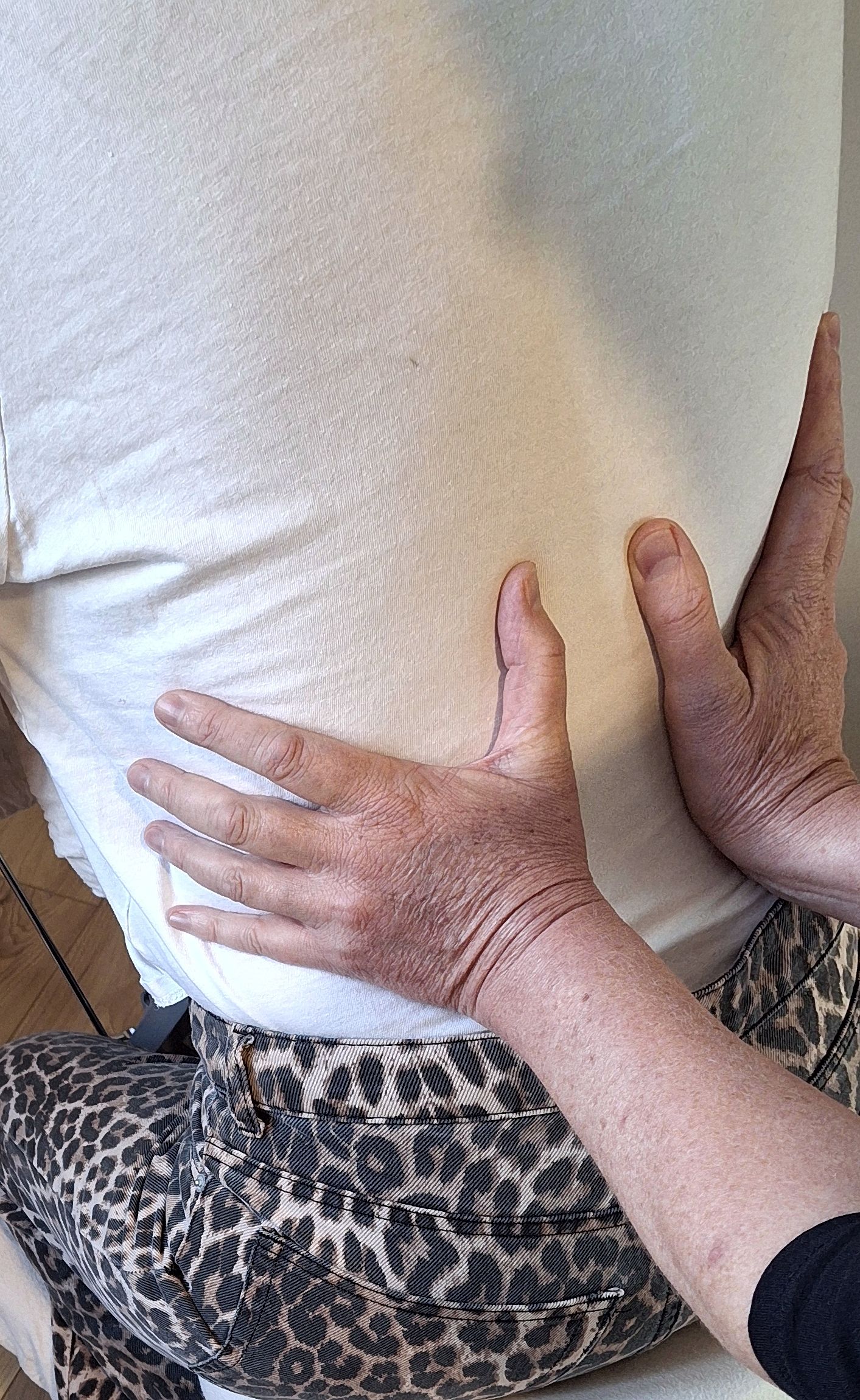 massage court sur chaise amma assis